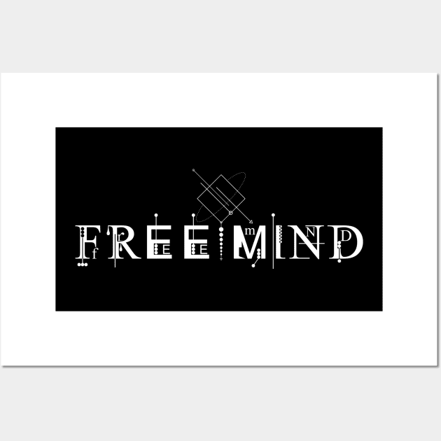 Free Mind Wall Art by KRUMULUS